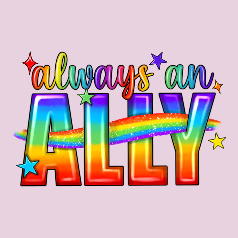 Always An Ally Pride Lgbtq Ladies Tee by BundleAndBundleShop | Teevron