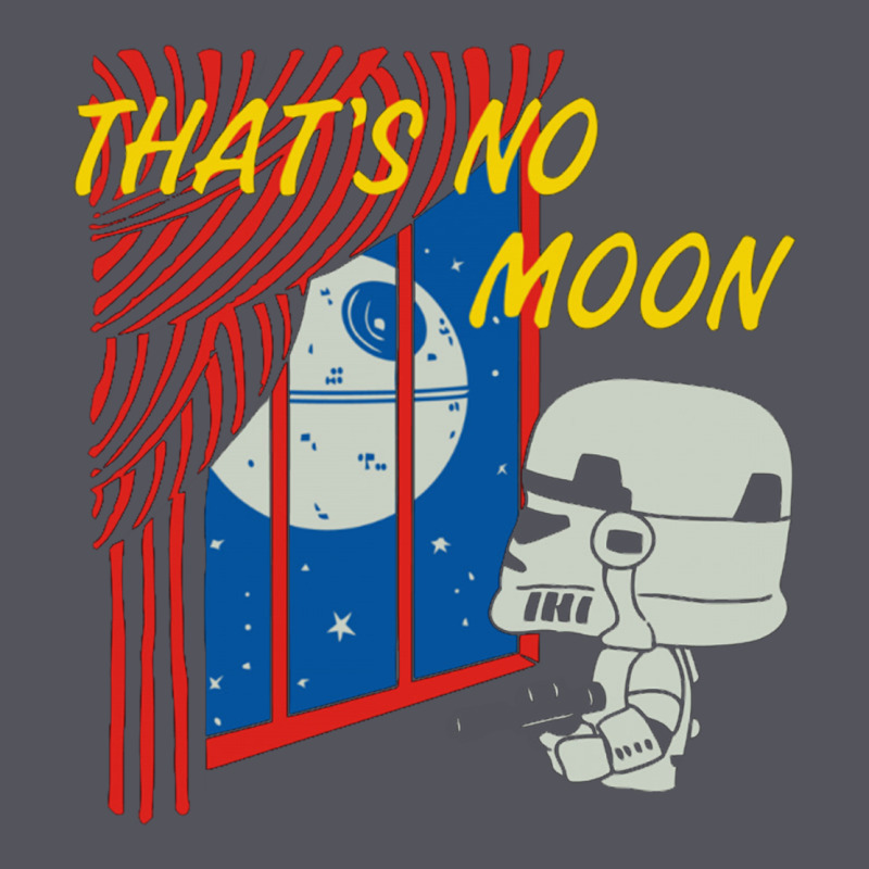 That's No Moon Vintage Hoodie by DesignPulse | Teevron