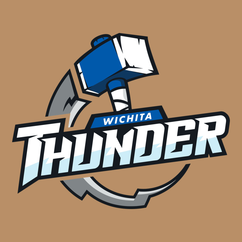 Wichita Thunder Vintage Hoodie by DesignPulse | Teevron