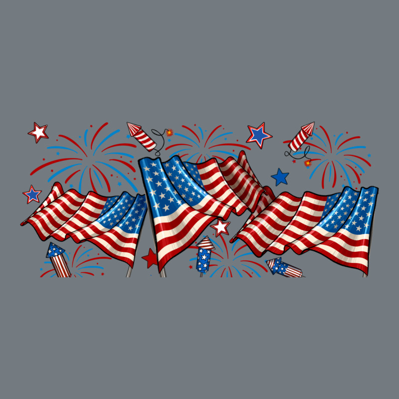 Fourth Of July American Flag Heavyweight Sweatshirt by RanaPortraitStore | Teevron