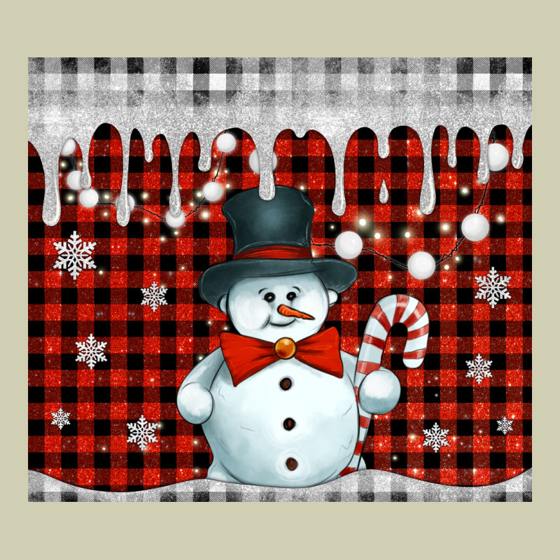 Christmas Snowman Tumbler Heavy Core Tee by Jasminsmagicworld | Teevron