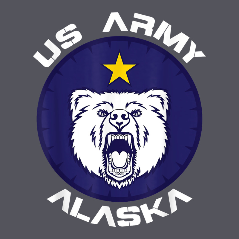 Us Army Alaska Polar Bear Patch T Shirt Vintage Hoodie by DesignPulse | Teevron