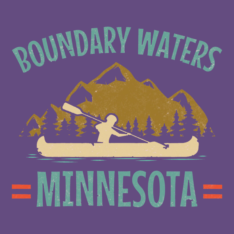 Retro Boundary Waters Canoe Minnesota Vintage Hoodie by DesignPulse | Teevron