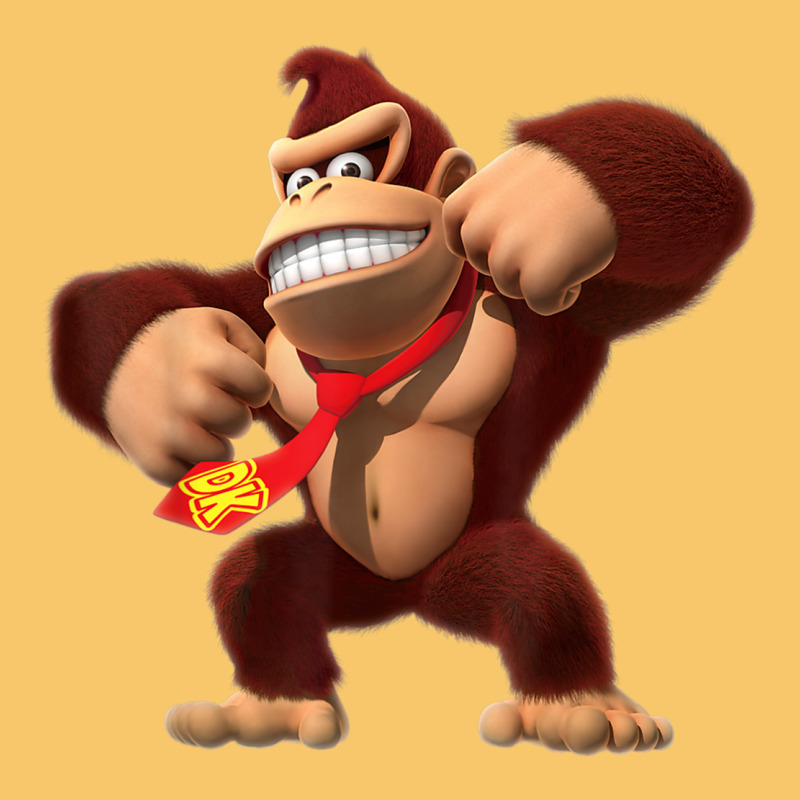 Donkey Kong 3d Poster Vintage Hoodie by DesignPulse | Teevron