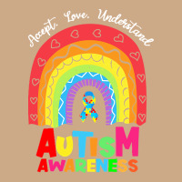 Autism Awareness Month T  Shirt Autism Awareness Rainbow Accept Unders Vintage Hoodie | Teevron