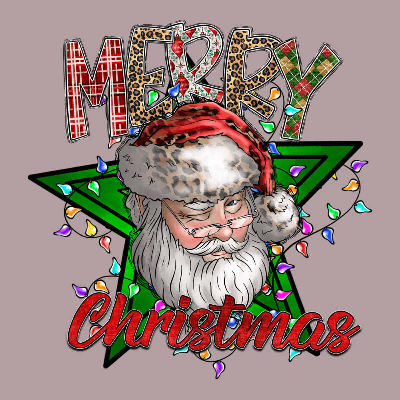 Festive Santa Claus Greeting Vintage Hoodie by CowhideDigitalArt | Teevron