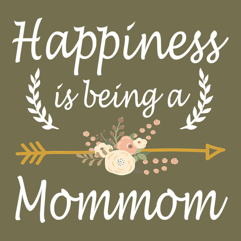 Happiness Is Being A Mommom  Cute Mothers Day Gifts Vintage Hoodie by PixelWave | Teevron