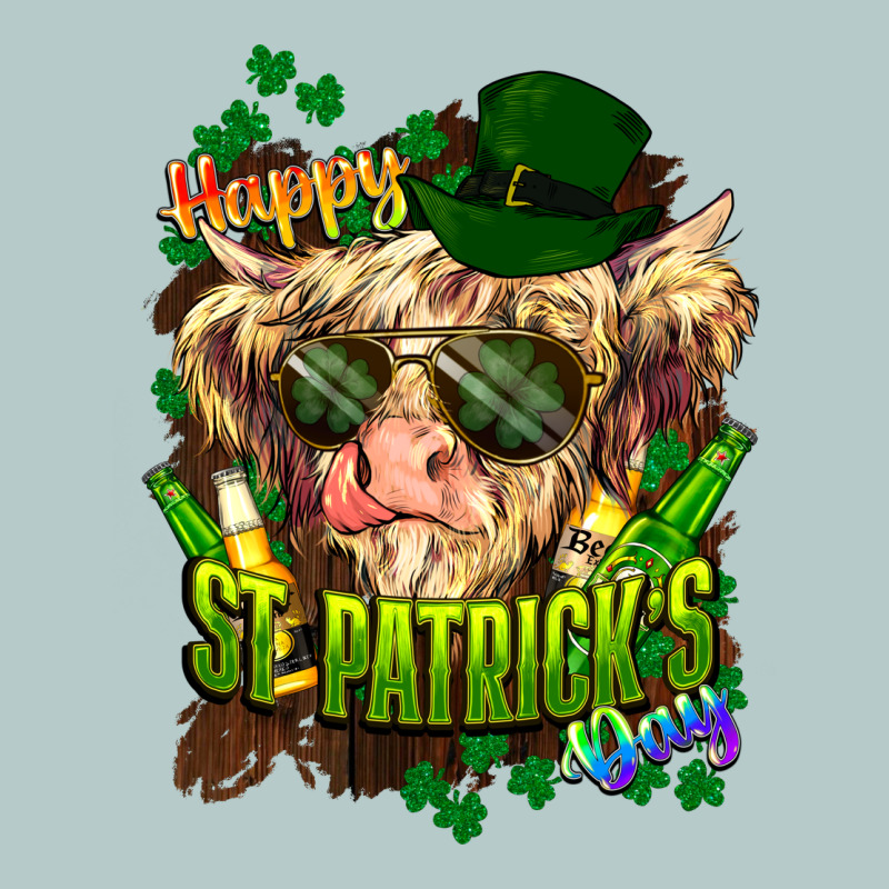 St. Patrick's Day Cow Heavy Core Tee by HowdyJamesFarm | Teevron