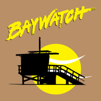 Baywatch Lifeguard Tower Sunset   Baywatch Vintage Hoodie | Teevron