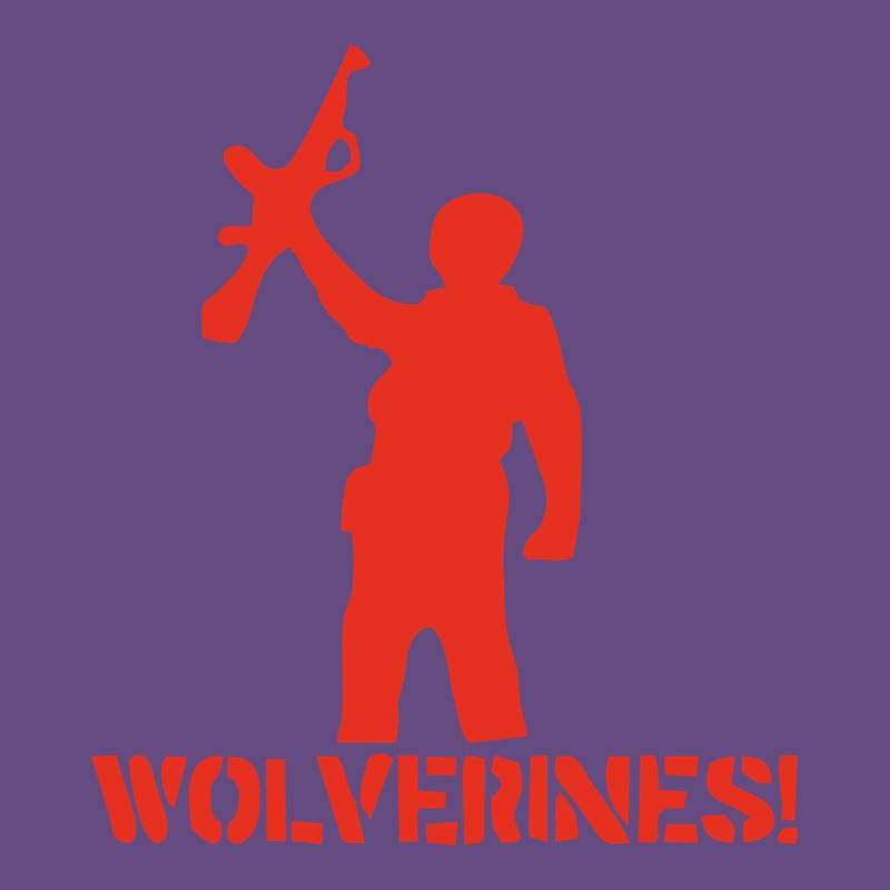 Red Dawn Wolverines Vintage Hoodie by PixelWave | Teevron