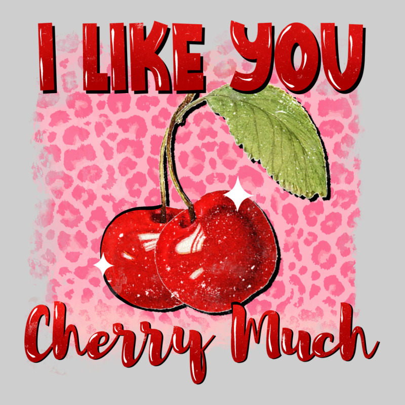 I Like You Cherry Much Valentine's Day Premium Tee by FaDigitalArtStudio | Teevron