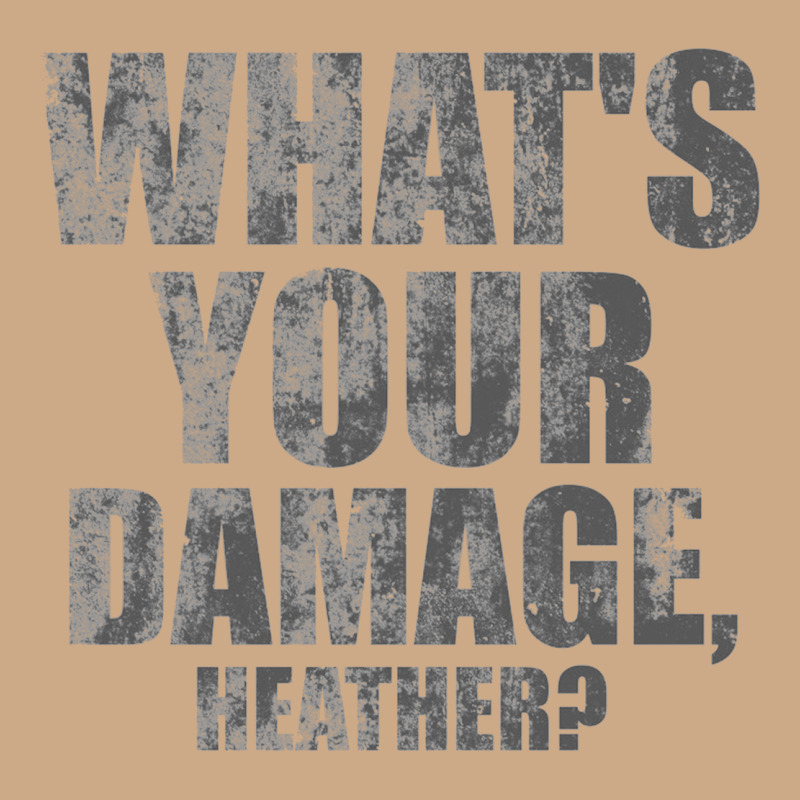 What's Your Damage, Heather   Heathers Vintage Hoodie by PixelWave | Teevron