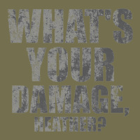 What's Your Damage, Heather   Heathers Vintage Hoodie | Teevron