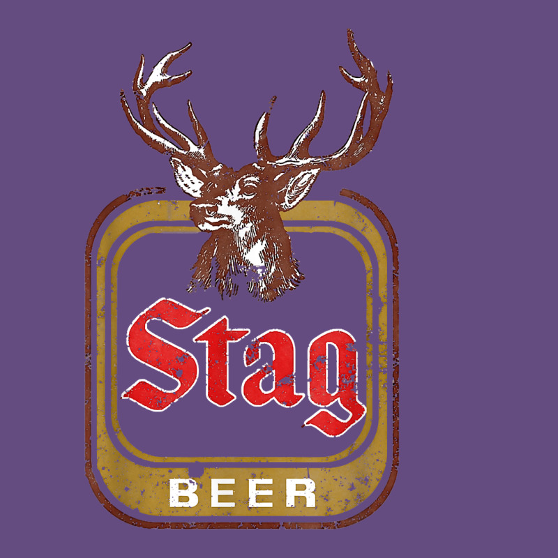 Vintage Stag Beer, Distressed Vintage Hoodie by Craftify | Teevron