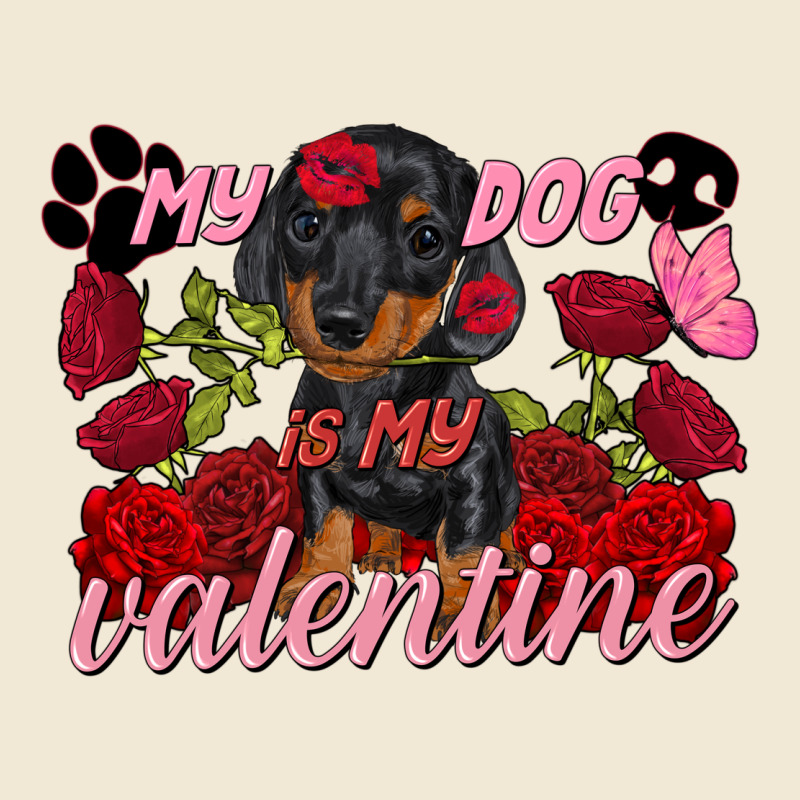 My Dog Is My Valentine's Day Premium Tee by FaDigitalArtStudio | Teevron
