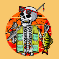 Skeleton Fishing Lover Moon Halloween Costume Fish Vintage Hoodie | Teevron