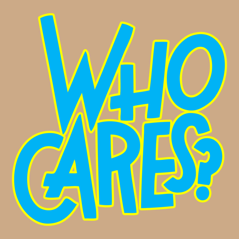 Who Cares Vintage Hoodie by Craftify | Teevron