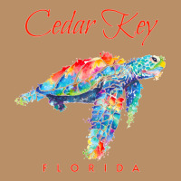 Cedar Key Florida Watercolor Sea Turtle Sweatshirt Vintage Hoodie | Teevron