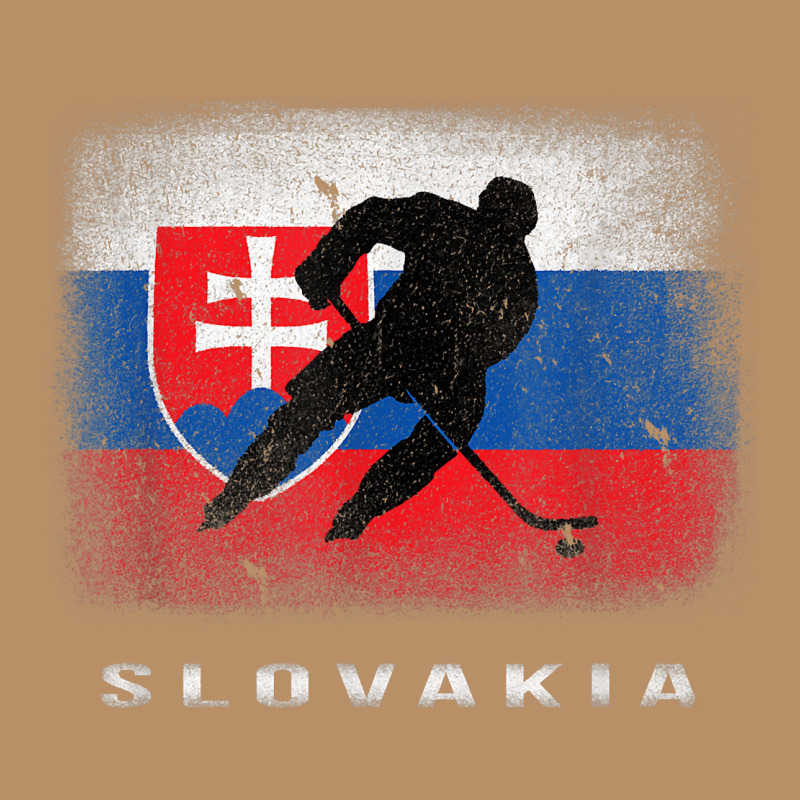 Slovakia Ice Hockey Slovak Flag Vintage Hoodie by InspiraDesign | Teevron