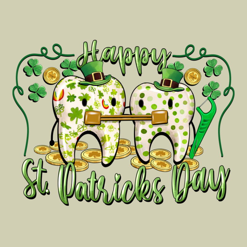 Happy St. Patrick's Day Tooth Dentist Heavy Core Tee by CowGirlArtShop | Teevron
