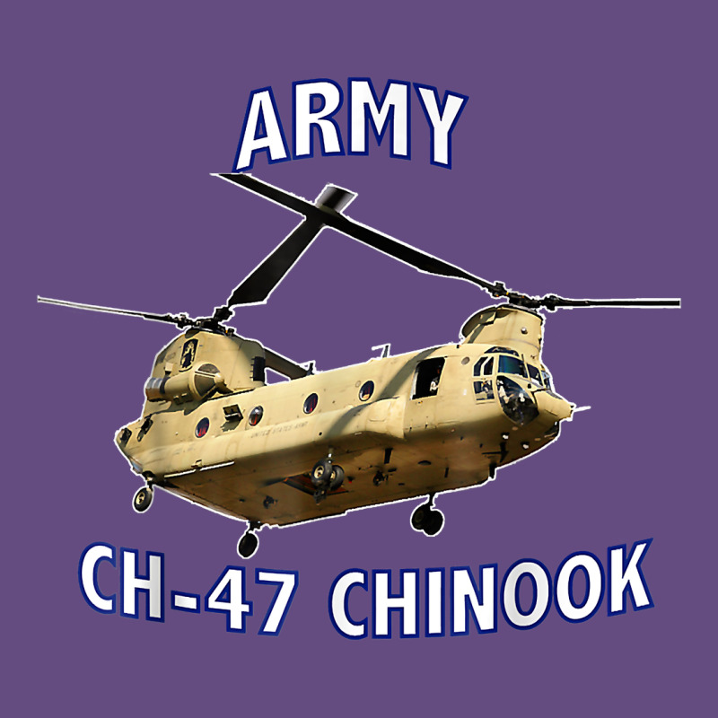 Army Ch-47 Chinook Helicopter Vintage Hoodie by InspiraDesign | Teevron