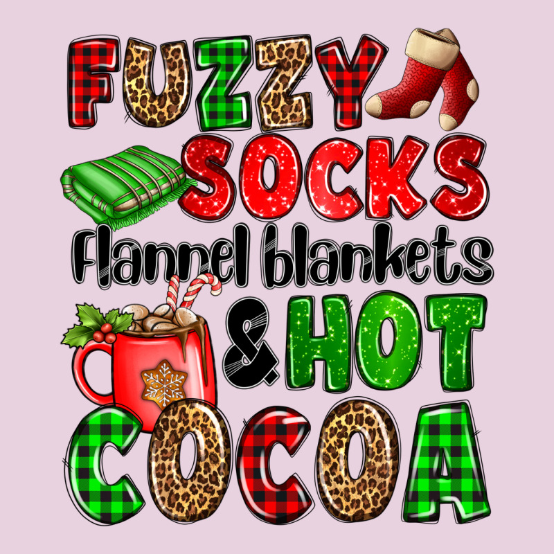 Fuzzy Socks Flannel Blankets And Hot Cocoa Classic Tee by OliviaCreatesArt | Teevron