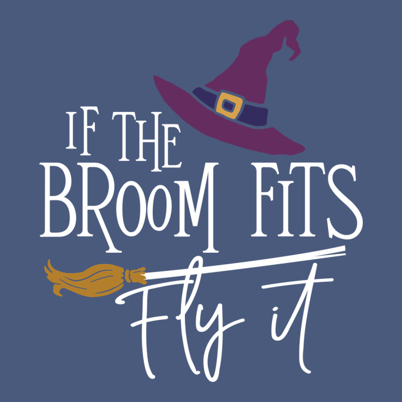If The Broom Fit Fly It Vintage Hoodie by ArtChic | Teevron