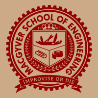 Macgyver School Of Engineering Vintage Hoodie | Teevron