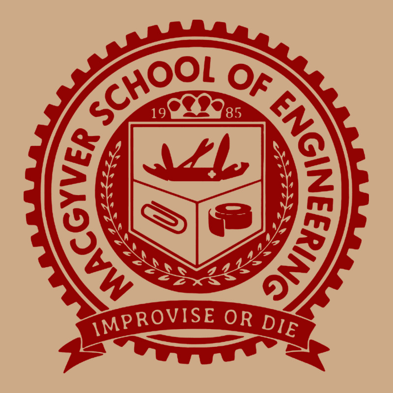 Macgyver School Of Engineering Vintage Hoodie by ArtChic | Teevron