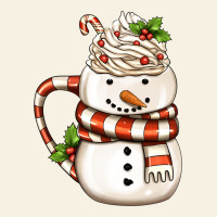 Christmas Snowman Coffee Cup Vintage Tee | Teevron