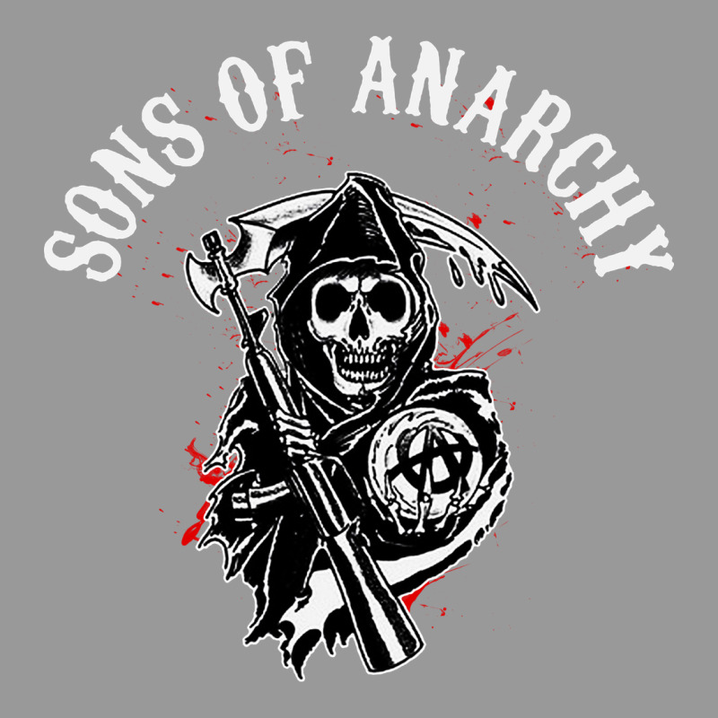 Horror Skull Sons Of Anarchy Vintage Hoodie by ArtChic | Teevron