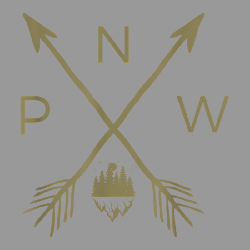 Pacific Northwest Mountain  Cool Pnw Pacific Northwest T Shirt Vintage Hoodie by ArtChic | Teevron
