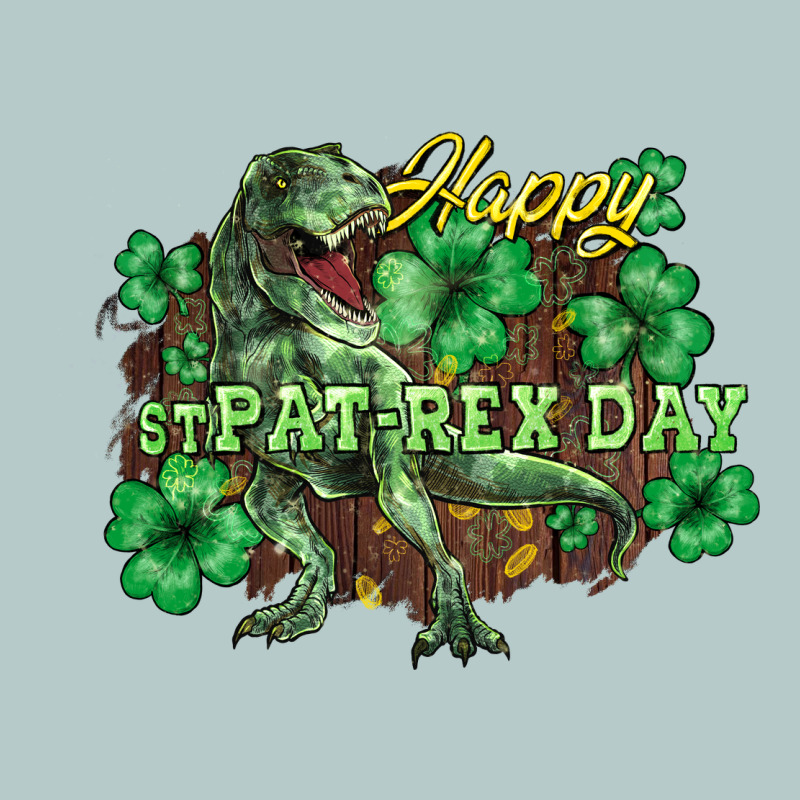 Happy St. Patrick's Day T-rex Heavy Core Tee by HowdyJamesFarm | Teevron