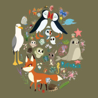 Puffin Rock Gift For Fans Puffin Rock Characters Vintage Hoodie | Teevron