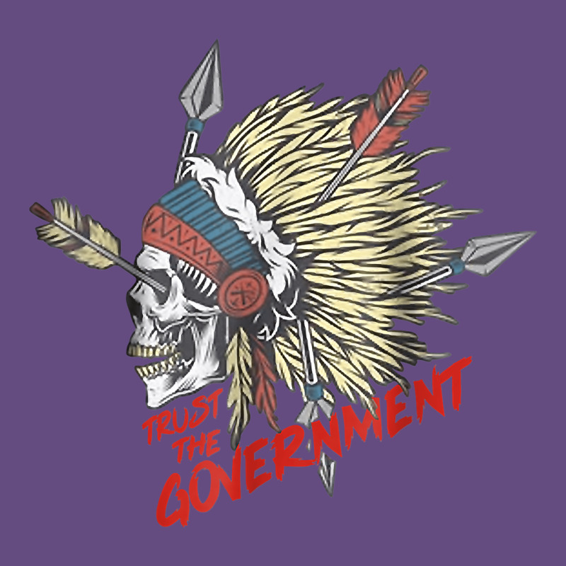 Trust The Government Skull Native American Chief Native T Shirt Vintage Hoodie by StudioElite | Teevron