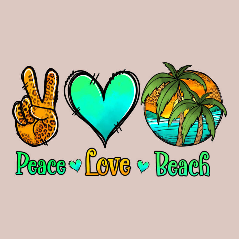 Peace Love Beach Premium Hoodie by Jasminsmagicworld | Teevron