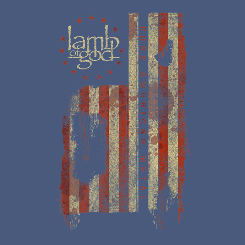 Lamb Of God, Pure American Metal Flag Vintage Hoodie by StudioElite | Teevron