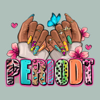 Periodt Afro Woman Nail Art Heavyweight Hoodie | Teevron