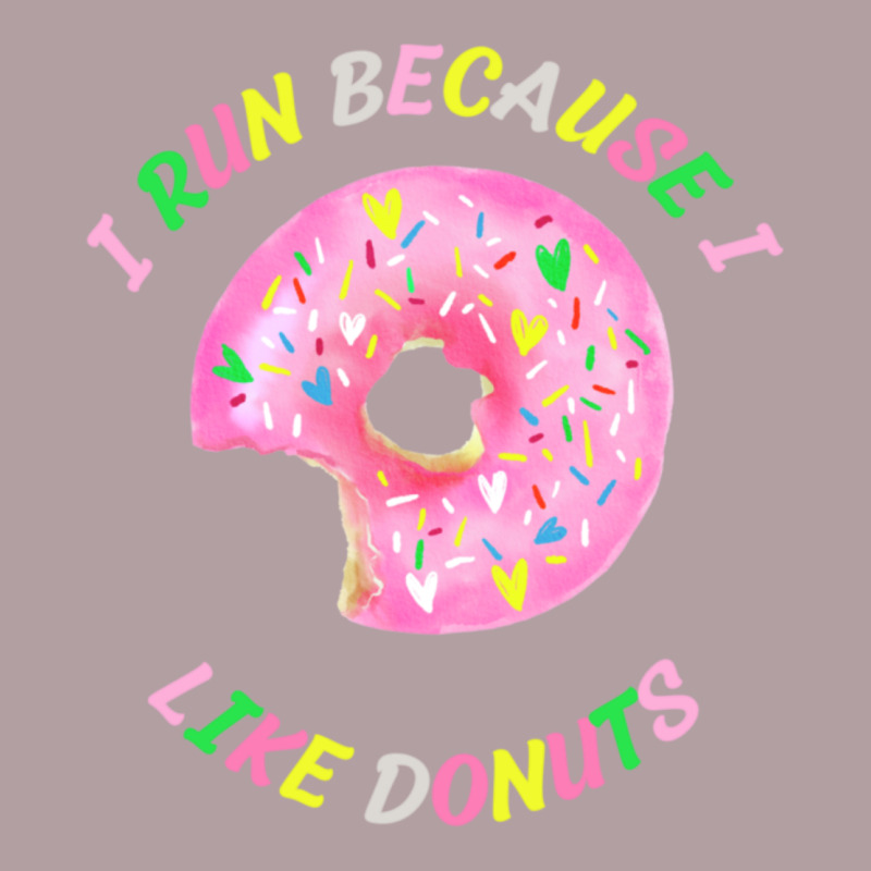 I Run Because I Like Donuts Vintage Hoodie by StudioElite | Teevron