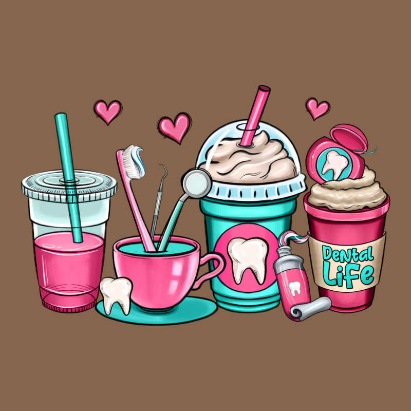 Dentist Coffee Cups Premium Tee by OliviaCreatesArt | Teevron