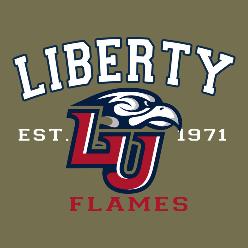 Liberty University Flames Football Lynchburg Virginia Sparky The Eagle Vintage Hoodie by PixelFlow | Teevron