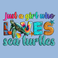 Just A Girl Who Loves Sea Turtle Premium Hoodie | Teevron