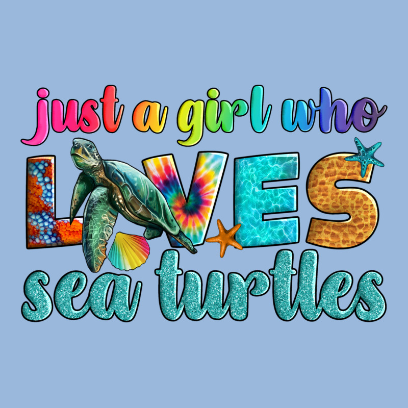 Just A Girl Who Loves Sea Turtle Premium Hoodie by Artiststas | Teevron