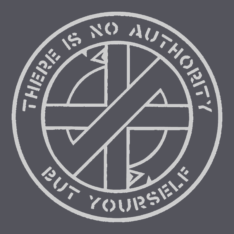 Crass   There Is No  Authority But Yourself Classic Vintage Hoodie by PixelFlow | Teevron