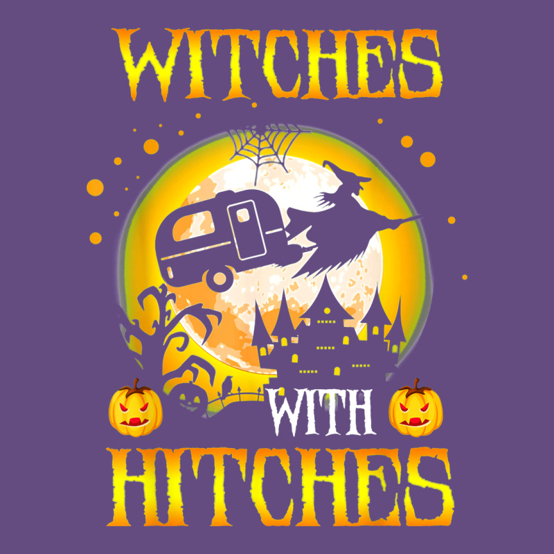 Witches With Hitches Funny Halloween Costume Gift Vintage Hoodie by PixelFlow | Teevron