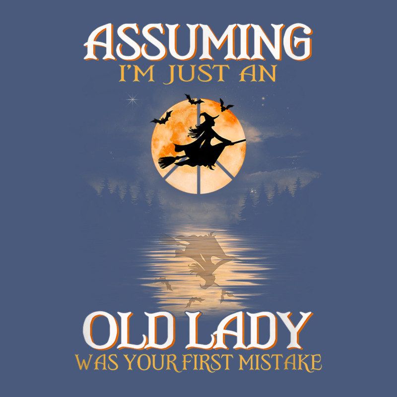 Assuming I'm Just An Old Lady Was Your First Mistake Witch Vintage Hoodie by SnappyArt | Teevron