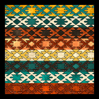Native American Aztec Seamless Pattern 1 Urban Heavy Tee | Teevron