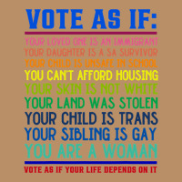 Vote As If Your Life Depends On It Human Rights Vintage Hoodie | Teevron