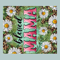 Blessed Mama With Daisy And Leopard Heavy Core Tee | Teevron