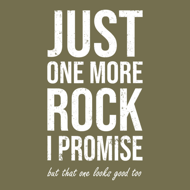 Rockhounds Gear Gift Just One More Rock Funny Rockhounding Vintage Hoodie by SnappyArt | Teevron